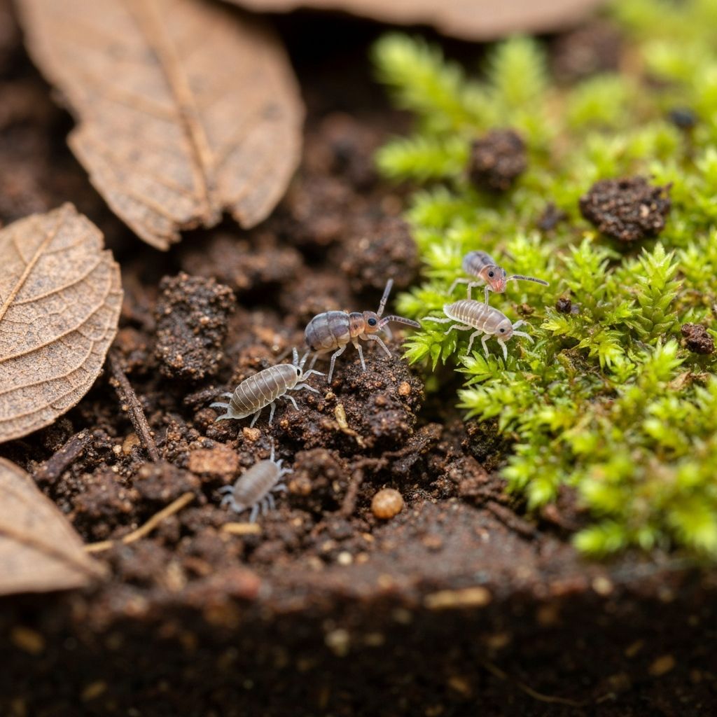 Building a Bioactive Terrarium with Springtails and Isopods