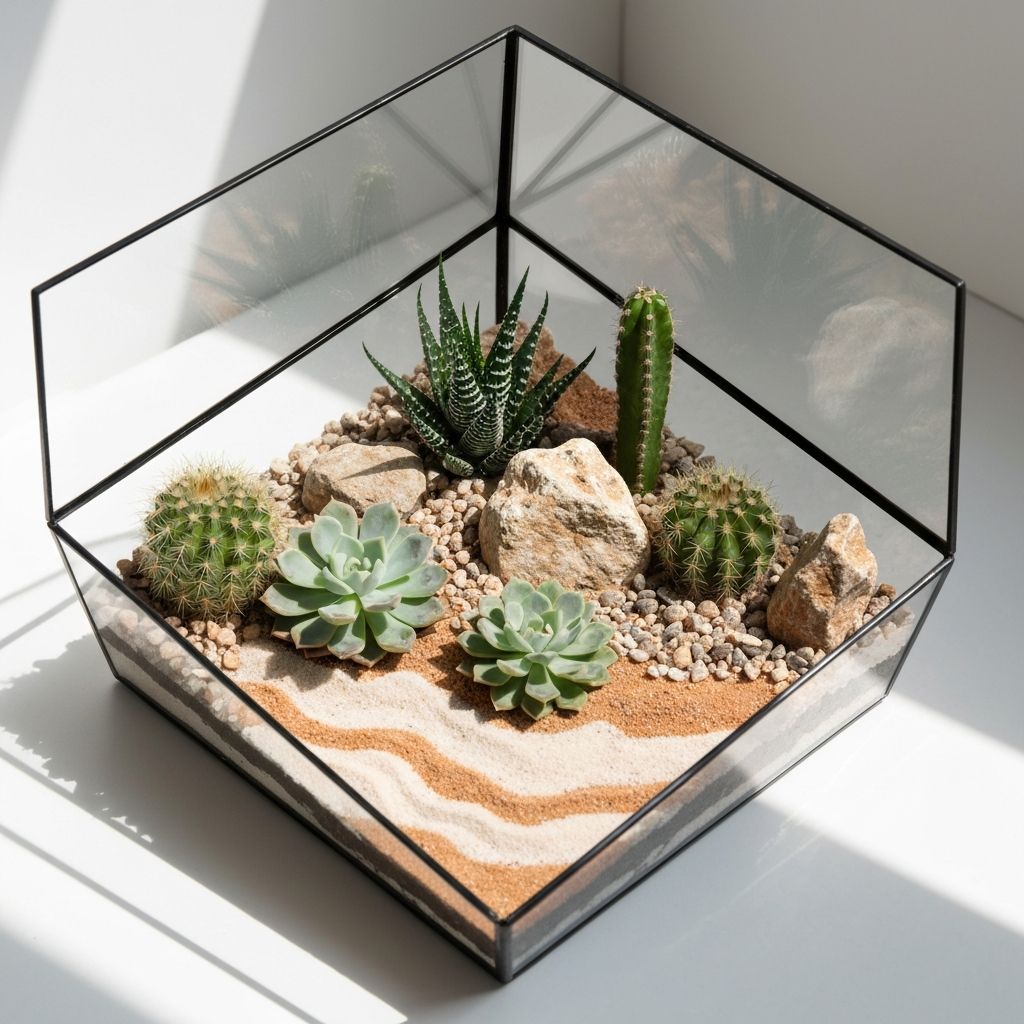 How to Make a Desert Terrarium with Succulents
