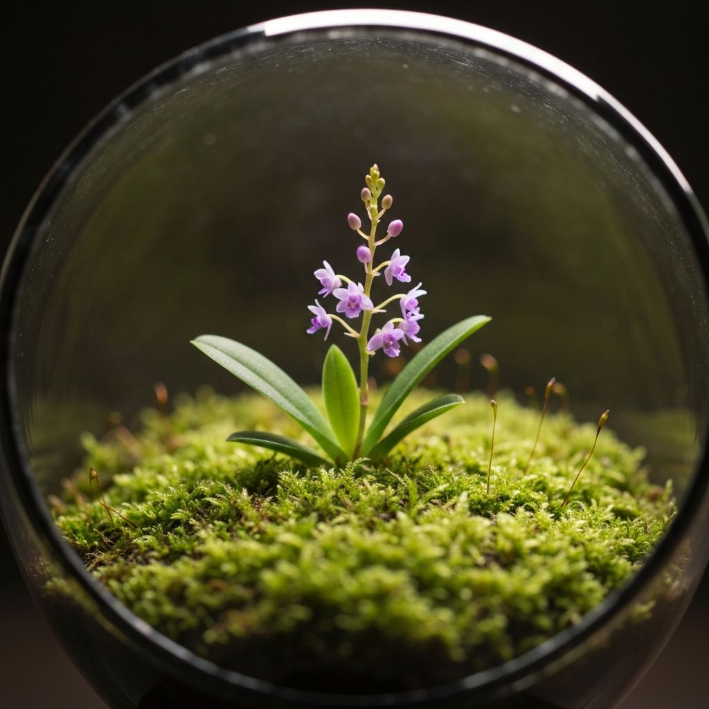 Growing Miniature Orchids in Terrariums