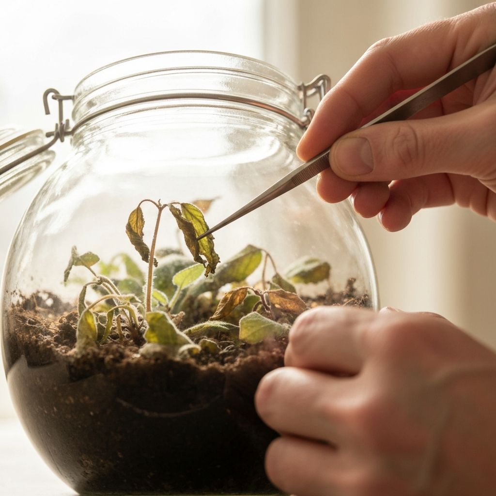 How to Rescue a Dying Terrarium