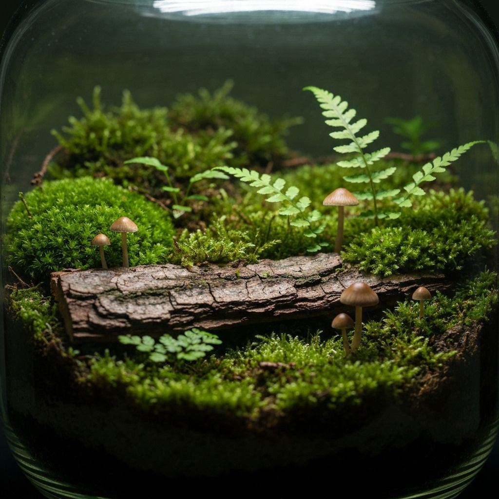 Creating a Woodland Forest Terrarium